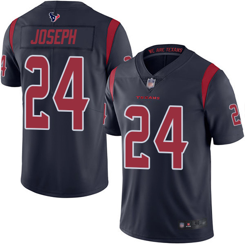 Houston Texans Limited Navy Blue Men Johnathan Joseph Jersey NFL Football #24 Rush Vapor Untouchable->houston texans->NFL Jersey